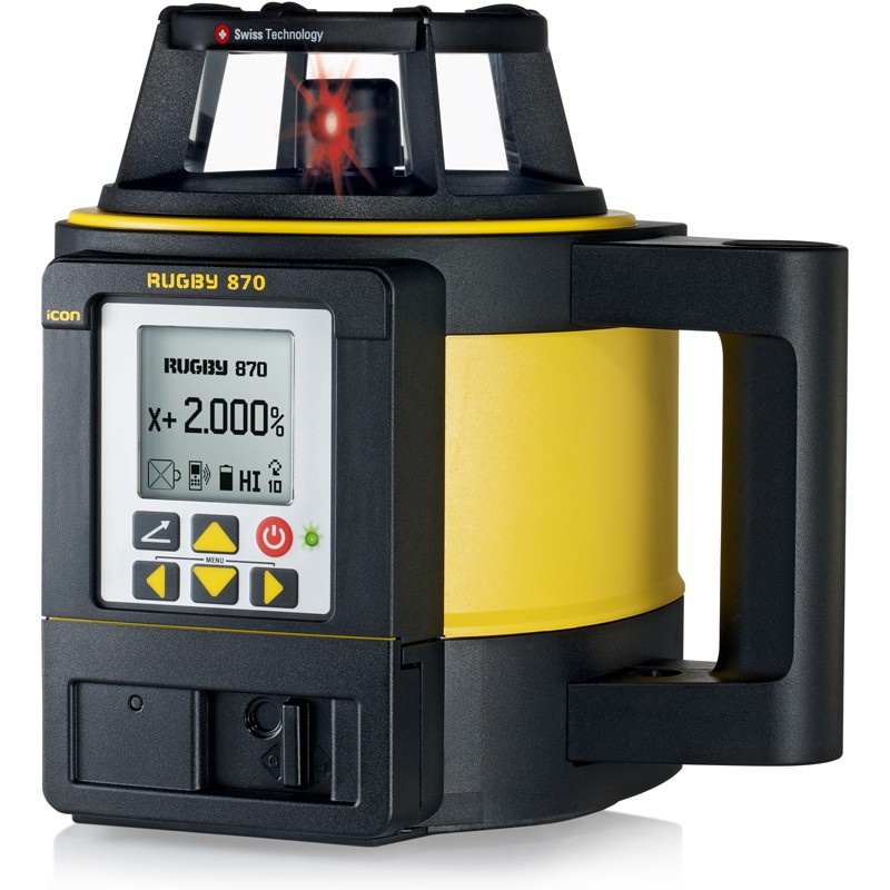 Leica Rugby 870 Laser Level Falcon Geomatics LLC Laser Levels